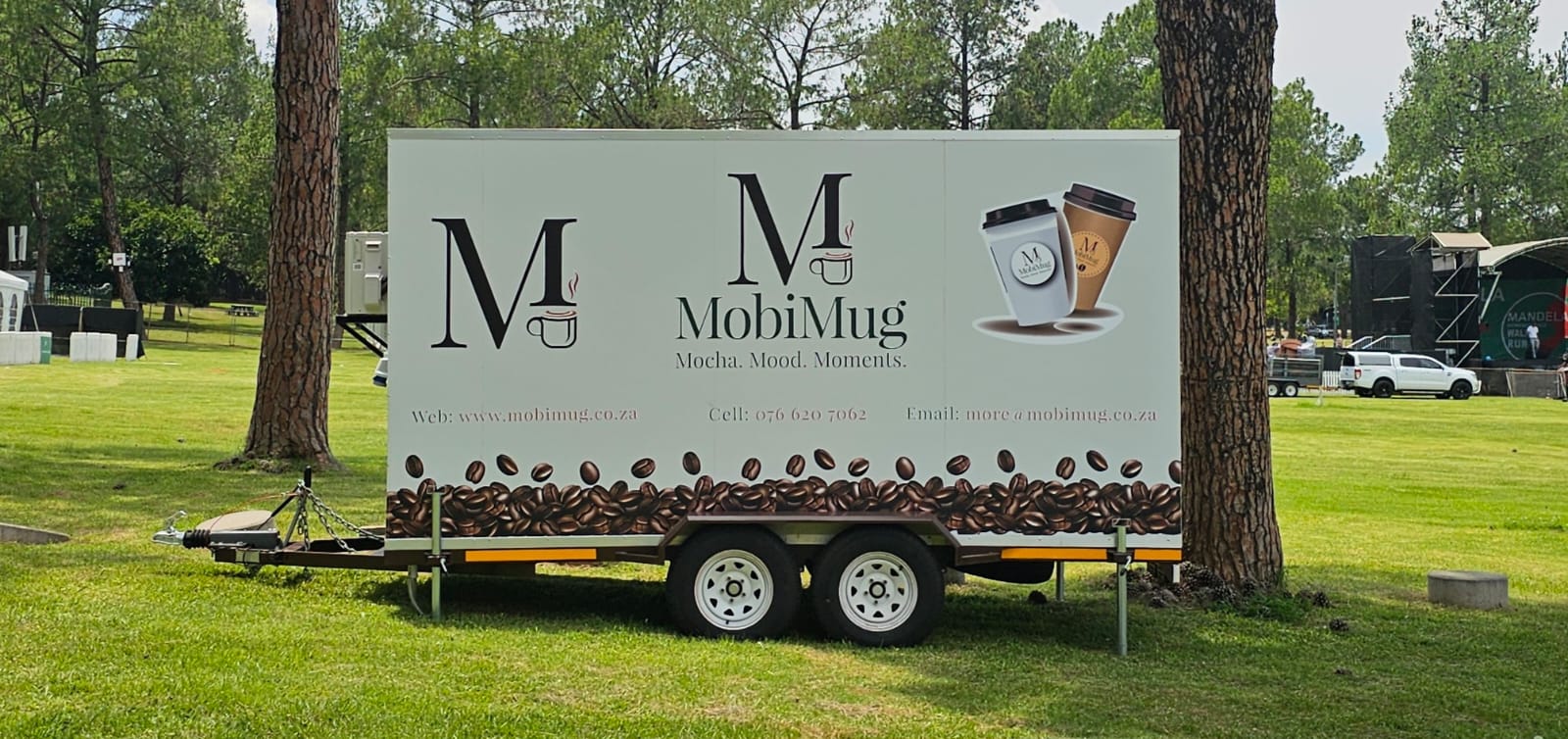 MobiMug is a stylish, fully equipped mobile coffee trailer serving freshly brewed Barista Coffee, Bean-to-Mug Coffee, Freezos, Hot Chocolate, Popping Soda, Slush Puppy, Water, Energy Drinks and more. We proudly serve schools, markets, festivals, weddings, corporate and private events across Gauteng — and beyond. Our air-conditioned trailer includes its own water supply and 8kVA generator, allowing us to operate anywhere, even without electricity. Enjoy premium coffee, ice-cold refreshments, and delicious treats like biscuits, fudge, mielie bread, biltong, and chilli bites — all served with warmth, style, and professionalism. Coffee, Koffie, Tea, Tee, Schools, Skole, Markets, Mark, Boeremark, Events, Festivals, Feeste, Weddings, Troue, Onthaal, Coffee, Koffie, Tea, Tee, Schools, Skole, Markets, Mark, Boeremark, Events, Festivals, Feeste, Weddings, Troue, Onthaal, Coffee, Koffie, Tea, Tee, Schools, Skole, Markets, Mark, Boeremark, Events, Festivals, Feeste, Weddings, Troue, Onthaal, Coffee, Koffie, Tea, Tee, Schools, Skole, Markets, Mark, Boeremark, Events, Festivals, Feeste, Weddings, Troue, Onthaal, Coffee, Koffie, Tea, Tee, Schools, Skole, Markets, Mark, Boeremark, Events, Festivals, Feeste, Weddings, Troue, Onthaal, Coffee, Koffie, Tea, Tee, Schools, Skole, Markets, Mark, Boeremark, Events, Festivals, Feeste, Weddings, Troue, Onthaal, Coffee, Koffie, Tea, Tee, Schools, Skole, Markets, Mark, Boeremark, Events, Festivals, Feeste, Weddings, Troue, Onthaal, Coffee, Koffie, Tea, Tee, Schools, Skole, Markets, Mark, Boeremark, Events, Festivals, Feeste, Weddings, Troue, Onthaal, Coffee, Koffie, Tea, Tee, Schools, Skole, Markets, Mark, Boeremark, Events, Festivals, Feeste, Weddings, Troue, Onthaal, Coffee, Koffie, Tea, Tee, Schools, Skole, Markets, Mark, Boeremark, Events, Festivals, Feeste, Weddings, Troue, Onthaal, Coffee, Koffie, Tea, Tee, Schools, Skole, Markets, Mark, Boeremark, Events, Festivals, Feeste, Weddings, Troue, Onthaal, Coffee, Koffie, Tea, Tee, Schools, Skole, Markets, Mark, Boeremark, Events, Festivals, Feeste, Weddings, Troue, Onthaal, Coffee, Koffie, Tea, Tee, Schools, Skole, Markets, Mark, Boeremark, Events, Festivals, Feeste, Weddings, Troue, Onthaal, Montana, Montana Park, Montana Park Ext, Montana Park Uitbreiding, Montana, Montana Park, Montana Park Ext, Montana Park Uitbreiding, Montana Gardens, Montana Tuine, Montana AH, Magalieskruin, Wonderboom, Annlin, Annlin West, Annlin-Wes, Annlin Wes, Soniville, Zambezi Country Estate, Bougainville Aftree-Oord, Bougainville, Twee Riviere Retirement Village, Montan Retirement Village, Christiaanville, Christiaanville AH, Wonderboom National Airport, Cynthia Vale, Cynthia Vale AH, Doornpoort, Pretoria, Pretoria North, Pretoria Noord, North of Magalies, Noord van Magalies, Akasia, Amandasig, Chantelle, Clarina, Dorandia, Eldorette, Eloffsdal, Florauna, Ga-rankuwa, Heatherdale, Heatherview, Hesteapark, Karen Park, Klerksoord, LesMarais, Mabopane, Mayville, Ninapark, Onderstepoort, Parktown Estate, Roseville, Rosslyn, Sinoville, Soshanguve, Strydfontein and surrounds, The Orchards, Theresa Park, Tileba, Wolmer, Boekenhoutskloof and surrounds, Boekenhoutskloofdrif, Bon Accord, Buffelsdrift AH, Bultfontein AH, De Wagendrif, Dinokeng, Doornpoort and surrounds, Grootvlei, Hammanskraal, Honingnestkrans, Pyramid, Rooiwal, Temba, Wallmannsthal, Waterval, Welgevonden and surrounds, Boardwalk, Bronberg, Brummeria, Clearwater Flyfishing Estate, Constantia Park, Die Wilgers, Elarduspark, Equestria, Erasmuskloof, Faerie Glen, Glenwood, Garsfontein, Hazeldean (Silverlakes Surroundings), Hillcrest, La Montagne, Leeuwenhof Estate, Lombardy Estate, Lydiana, Lynnwood Glen, Lynnwood Manor, Lynnwood Ridge, Mamelodi, Menlyn, Meyerspark, Mooikloof, Moreleta Park, Murrayfield, Newlands, Newmark Estate, Olympus, Olympus Country Estate, Pretorius Park, Rietvalleipark, Rietvalleirand, Savannah Country Estate, Shere, Silver Lakes Golf Estate, Silver Stream, Silverton, Silverwoods Country Estate, Six Fountains Estate, The Meadows, The Meadows at Hazeldean, The Ridge Estate, The Wilds, Tijger Valley and surrounds, Val de Grace, Waltloo, Wapadrand, Waterkloof, Waterkloof Glen, Weavind Park, Welbekend, Willow Acres, Willow Glen, Willow Park Manor, Wingate Park, Bashewa, Boschkop, Bronkhorstspruit, Country View Estate, Cullinan and Surrounds, Derdepoort, Donkerhoek, Doornkloof, Elandshoek, Grootfontein Estate, Kameel Zyn Kraal, Kameeldrift, Kameeldrift East, Kameelfontein and surrounds, Kleinfontein, Klipkop, Krokodilspruit, Leeuwfontein, Lindopark, Mooikloof Country Residences, Mooikloof Equestrian Estate, Mooikloof Gardens, Mooikloof Glen, Mooikloof Heights, Mooikloof Ridge, Mooiplaats AH, Pebble Rock, Pienaarspoort, Rayton, Rietfontein, Rietvlei View, Roodeplaat, Roodepark Eco Estate, Rynoue, Sable Hills Waterfront Estate, The Hills, Tierpoort, Zambezi Manor Lifestyle Estate, Capital Park, Colbyn, Gezina, Kilner Park, Moregloed, Queenswood, Rietondale, Riviera, Villieria, Waverley, Wonderboom South, Andeon AH, Atteridgeville, Booysens, Claremont, Danville, Daspoort, Elandspoort, Hermanstad, Kameeldrift West, Kirkney, Kwaggasrand, Lotus Gardens, Mountain View, Philip Nel Park, Pretoria Gardens, Pretoria West, Proclamation Hill, Suiderberg, Wespark, Amberfield, Brakfontein, Bronberrick, Celtisdal, Centurion Central, Claudius, Clubview, Die Hoewes, Doringkloof, Eldoraigne, Erasmia, Gerhardsville, Hennopspark, Heritage Hill, Heuweloord, Highveld, Hoekplaats, Irene, Kloofsig, Knoppieslaagte, Kosmosdal, Laezonia AH, Laudium, Louwlardia, Lyttelton, Lyttelton Manor, Mnandi, Monavoni, Olievenhoutbosch, Pierre van Ryneveld Park, Pretoria Rural, Raslouw, Rooihuiskraal, Rooihuiskraal North, Skurweplaas, Southdowns, Sunderland Ridge, Thaba Tshwane, Thatchfield, The Reeds, Valhalla, Vlakplaats, Waterkloof 378-Jr, Wierdapark, Witch Hazel Avenue, Zwartkop, Centurion, Cullinan, Ekangala, Nuwe Eersterus, Onverwacht, Refilwe, Saulsville, Zithobeni, Cornwall Hill, Arcadia, Brooklyn, Eastwood, Eersterust, Elardus Park, Groenkloof, Hatfield, Hazelwood, Lady Selborne, Lukasrand, Lynnwood, Marabastad, Menlo Park, Monument Park, Orchards, Prinshof, Silver Lakes, Sunnyside, Waterkloof Park, Waterkloof Ridge, Boputhatswana, Winterveld, Afica, Afrika, Southern Africa, South Africa, Suid-Afrika, Suid Afrika, Gauteng, Pretoria, Pretoria North, Pretoria Noord, North of Magalies, Noord van Magalies, Tshwane City, Akasia, Alphen Park, Amandasig, Amberfield, Amberfield Glen, Amberfield Heights, Amberfield Manor, Amberfield Valley, Andeon, Annlin, Arcadia, Ashlea Gardens, Atteridgeville, Avondzon, Aziatic Bazaar, Bailey's Muckleneuk, Bashewa, Baviaanspoort, Beetgesberg, Bellevue, Bergtuin, Blackmoore, Blue Valley, Boardwalk Manor, Boardwalk Villas, Bon Accord, Booysens, Brakfontein, Bronberg, Bronberg Close, Bronberrick, Bronkhorstspruit, Brooklands, Brooklyn, Brummeria, Bryntirion, Capital Park, Cardinal, Celtis Manor, Celtisdal, Centurion, Centurion Central, Chantelle, Christiaanville, Christoburg, City of Tshwane, Claremont, Clarina, Claudius, Clubview, Clydesdale, Colbyn, Constantia Park, Cornwall Hill, Country Lane Estate, Cranbrook Vale, Crocodile River, CSIR, Cullinan, Cultura Park, Cynthia Vale, Danville, Daspoort, De Beers, Deerness, Deltoidia, Derdepoort, Derdepoort Park, Despatch, Die Hoewes, Die Wilgers, Dilopye, Donkerhoek, Doornpoort, Dorandia, Doringkloof, East Lynne, Eastcliff, Eastlynne, Eastwood, Eco-Park Estate, Eerste Fabriek, Eersterust, Ekangala, Ekklesia, Elands River, Elandsfontein, Elandspoort, Elardus Park, Eldo Glen, Eldo Meadows, Eldo Park, Eldo View, Eldoraigne, Eldorette, Eloffsdal, Equestria, Erasmia, Erasmus, Erasmus Park, Erasmuskloof, Erasmusrand, E-Tshwane, Faerie Glen, Florauna, Garankuwa, Ga-Rankuwa, Ga-Rankuwa Industrial, Garsfontein, Garsfontein Mews, General Kemp Heuwel, Georgeville, Gezina, Glen Lauriston, Golden Gates, Groenkloof, Grootfontein Country Estate, Hammanskraal, Hartbeesthoek, Hatfield, Hazeldene, Hazelwood, Heatherdale, Heatherview, Hennopspark, Heritage Hill, Hermanstad, Hestiapark, Heuweloord, Heuwelsig, Highveld, Highveld Tecno Park, Hillcrest, Hillside, Honey Park, Irene, Irene Farm, Irene View, Itireleng, Jakaranda Stad, Jakarandapark, Jan Niemand Park, Kalafong, Kameelfontein, Karenpark, Khalambazo, Khutsong, Kilberry, Kilner Park, Kirkney, Klerksoord, Klipfontein, Kloofsig, Koedoespoort, Kosmosdal, Kromdraai, Kudebu, Kwaggasrand, La Montagne, Lady Selborne, Laudium, Laudium CBD, Leeuwfontein, Lekkerhoekie, Les Marais, Lindopark, Lisdogan Park, Loftus Park, Loftus Versveld, Lotus Gardens, Louwlardia, Lukasrand, Lydiana, Lyndopark, Lynnrodene, Lynnwood, Lynnwood Glen, Lynnwood Manor, Lynnwood Park, Lynnwood Ridge, Lyttelton, Lyttelton Manor, Mabopane, Magalieskruin, Mahube Valley, Mamelodi, Mamelodi East, Mamelodi Gardens, Mamelodi West, Maroelana, Mayville, Meadow Ridge, Menlo Park, Menlopark, Menlyn, Meyerspark, Midstream, Midstream Estate, Mnandi, Monavoni, Mondustria, Monrick, Mont Lorraine, Montana, Montana Gardens, Montana Park, Montana Tuine, Monument Park, Mooikloof, Mooikloof Glen, Mooikloof Heights, Mooikloof Ridge, Mooiplaatz, Mopani, Moregloed, Môregloed, Moreleta Park, Mountain View, Muckleneuk, Murrayfield, Naledi, Navorsdorp, Nellmapius, Nelmapius, New Muckleneuk, Newlands, Nieuw Muckleneuk, Nina Park, Olievenhoutbos, Olievenhoutbosch, Olympus, Onderstepoort, Orchards, Ovipropark, Parktown, Pebble Rock, Persequor, Petronella, Phillip Nel Park, Phumulamcashi, Pienaarsrivier, Pierre van Ryneveld, Pierre van Ryneveld Park, Predustria, Pretoria, Pretoria East, Pretoria Gardens, Pretoria Industrial, Pretoria Noord, Pretoria North, Pretoria North East, Pretoria North West, Pretoria Tuine, Pretoria West, Pretorius Park, Prinshof, Proclamation Hill, Proklamasie Heuwel, Pumulani, Pylpunt, Pyramid, Queenswood, Ramotse, Raslouw, Raslouw Gardens, Raslouw Glen, Raslouw Manor, Rayton, Refilwe, Rethabiseng, Rietfontein, Rietondale, Rietvalleirand, Rietvlei, Rietvlei Ridge, Riviera, Roodeplaat, Rooihuiskraal, Rooihuiskraal North, Rooiwal, Roseville, Rosslyn, Route 21, Rua Vista, Rynoue, Sable Hills, Samcor Park, Samrand, Sand Stone, Saulsville, Selbourne Site, Shere, Silver Lakes, Silver Lakes Estate, Silverton, Silverton Dale, Silvertondale, Silverwoods, Sinoville, Soshanguve, Soshanguve East, Soutpan, Stanza Bopapa, Sterrewag, Stil Gelee, Stinkwater, Strubenkop, Strydfontein, Suiderberg, Sunderland Ridge, Sunnyside, Swartkops, Tamara Park, Temba, Temba, Thaba Thswane, Thatchfield, Thatchfield Gardens, The Orchards, The Orchards dupl. of, The Reeds, The Wilds, The Willows, Themba, Theresapark, Tierpoort, Tileba, Trevenna, Tsakane, Tshwane, Tshwane Univercity of Technology, Tswaing, TUT, Tyger Valley, Union Buildings, Univercity of Pretoria, UP, Val de Grace, Val-Da-Grace, Valhalla, Valley Farm, Versterspark, Verwoerdburg, Villa Rustico, Villarosa, Villieria, Voortrekkerhoogte, Wallmannsthal, Waltloo, Wapadrand, Waterkloof, Waterkloof Glen, Waterkloof Heights, Waterkloof Park, Waterkloof Ridge, Waverley, Weavind Park, West Park, White City, Wierdapark, Willow Glen, Willow Park Manor, Wingate Park, Winterveld, Witfontein, Wolmaranspoort, Wolmer, Wonderboom, Wonderboom South, Wonderboom Suid, Wonderwaters, Woodhill, Woodhill Golf Estate, Woodlands, Zambezi Country Estate, Zambezi Estate, Zandfontein, Zithobeni, Zonderwater, Zwartkop, Zwartkops, Zwavelpoort, Western Cape, Weskaap, Weskus, Breede Rivier Valley, Ashton, Barrydale, Bonnevale, Breerivier, Ceres, McGregor, Montagu, Prince Alfred Hamlet, Rawsonville, Robertson, Wolseley, Worcester, Cape Town, Atlantic Beach Golf Estate, Atlantis, Bakoven, Bantry Bay, Bay View, Belvedere, Belville, Bergvliet, Big Bay, Bishopscourt, Blouberg Rise, Bloubergrant, Bloubergstrand, Bo-Kaap, Brackenfell, Camps Bay, Cape Farms, Cape Town International Airport, Cape Town Mid City, Century City, City Bowl, Claremont, Clifton, Clovelly, Constantia, Crofters Valley, De Waterkant, Devils Peak, Distrik Six, Durbanville, Durbel, Duynefontein, Edgemead, Fish Hoek, Flamingo Vlei, Fresnaye, Froggy Farm, Gardens, Glen Marine, Glencairn, Goodwood, Green Point, Hout Bay, Kalkbay, Kenilworth, Killarney, Kirstenhof, Klein Slangkop, Kleinbosch, Kommetjie, Kraaifontein, Kuilsriver, Lagoon Beach, Lakeside, Llandudno, Maitland, Marina Da Gama, Melkbosstrand, Milnerton, Misty Cliffs, Mouille Point, Mowbray, Muizenberg, Newlands, Noordhoek, Observatory, Oranjezight, Paarden Eiland, Panorama, Parklands, Parow, Pinelands, Plattekloof, Rondebosch, Rosebank, Salt River, San Michelle, Scarborough, Sea Point, Seaforth, Silverstroomstrand, Simons Kloof, Simons Town, St James, Strandfontein, Sun Valley, Sunset Beach, Table View, Tamboerskloof, Thornton, Three Anchor Bay, Tokai, Tyger Valley, University Estate, V & A Waterfront, Van Riebeeck Strand, Vierlanden, Vredehoek, Vredelust, Walmer Estate, Welgemoed, West Beach, Woodbridge Island, Woodstock, Wynberg, Garden Route, Albertina, Bergsig, Blanco, Bodorp, Brenton-On-Sea, Buffels Bay, Campher's Drift, Cola Beach, Dana Bay, George, Glentana, Gouritz, Groot Brak River, Hartenbos, Heatherlands, Herolds Bay, Keurboomstrand, Klein Brak River, Knysna, Leisure Island, Loerie, Mosselbay, Nature's Valley, Pacaltsdorp, Plettenberg Bay, Riversdale, Sedgefield, Still Bay, Storms River, Thesens Island, Tsitsikamma, Victoria Bay, Vlees Bay, Wilderness, Wilderness East, Wittedrift, Helderberg, Gordon's Bay, Greenways, Harbour Island, Somerset West, Strand, Karoo And Route 62, Beaufort-West, Calitzdorp, De Rust, Dysseldorp, Klaarstroom, Ladismith, Lainsburg, Leeu-Gamka, Matjiesfontein, Murraysburg, Nelspoort, Oudtshoorn, Prince Albert, Uniondale, Olifants River Valley, Bitterfontein, Cederberg, Citrusdal, Clanwilliam, Graafwater, Klawer, Leipoldtville, Lutzville, Piketberg, Porterville, Vanrhynshoop, Vredendal, Overberg, Botrivier, Elgin, Rooiels, Suurbraak, Tesselaarsdal, Infanta, Danger Point, Arniston, Betty's Bay, Bot River, Bredasdorp, Caledon, De Kelders, Die Kelders, Elim, Fishershaven, Franskraal, Gansbaai, Genadendal, Grabouw, Greyton, Heidelberg, Hermanus, Kleinbaai, Kleinmond, L'Agulhas, Napier, Onrus, Pearly Beach, Pringle Bay, Riviersonderend, Rooi-Els, Sandbaai, Stanford, Struisbaai, Suiderstrand, Swellendam, Van Dyks Bay, Vermont, Villiersdorp, Waenhuiskrans, Walker Bay, Witsand, Swartland, Abbotsdale, Chatsworth, Darling, Kalbaskraal, Koringberg, Malmesbury, Morreesburg, Riebeeck Valley, Riebeeck West, Riebeeck-Kasteel, Riverlands, Yzerfontein, West Coast, Blouwater Bay, Blueberry Hill, Britannia Bay, Britannica Heights, Dwarskersbos, Eland Bay, Golden Mile, Grotto Bay, Hannas Bay, Hopefield, Jacobsbaai, Laaiplek, Lamberts Bay, Langebaan, Mykonos, Paternoster, Port Owen, Saldanha, Sandy Point, Shelley Point, St Helena Bay, Stompneus Bay, Van Rynsdorp, Velddrif, Vredenburg, Winelands, Bonnieville, De Doorns, Franschhoek, Gouda, Paarl, Pniel, Stellenbosch, Touwsriver, Tulbach, Wellington, Swartland District, Riebeek Kasteel, Riebeek West, Riebeek-Wes, Swartwater, Zonquasdrift, Bergrivier District, Aurora, Eendekuil, Goedverwacht, Het Kruis, Porteville, Redelinhuys, Veldrif, Wittewater, Cedeberg District, Citusdal, Doringbos, Elands Bay, Lambert's Bay, Reneen, Wupperthal, Saldanha Bay, Bekbaai, Bek Bay, 22 Blueberry Drive, Britanniabaai, Britannica Hoogtes, Brandhuis, Calypso Beach, Columbine, Country Club, Diazville, Duyker Eiland, Goue Myl, Hannasbaai, Hoogland, Jakobsbaai, Klein Koornhuis, Kliprug, Laingville, Lampiesbaai, Langebaan Country Estate, Langebaanweg, Leentjiesklip, Long Acres Country Estate, Louwville, Midwest, Mosselbank, Myburg Park, Olifantskop, Ongegund, Paradise Beach, Parkersdorp, Pelgrimsrust, Saldanha Harbour, Saldanhabaai, Seaview Park, St. Helena, St Helena, St. Helena Bay, St. Helena Views, St. Helena Baai, St Helena Baai, St. Helena Hoogtes, St Helena Hoogtes, Stompneusbaai, Skiathos, St Helena Views, Steenberg's Cove, Stompneus Village, The Cove, Waterfront Langebaan, White City, Witteklip, Matzikama District, Doringbaai, Ebenhaezer, Koekenaap, Papendorp, Vanrhynsdorp, Matzikama, Ebenhaeser, Kliprand, Nuwerus, Rietpoort, Northern Cape, Augrabies, Barkly West, Beeshoek, Belgravia, Brandvlei, Britstown, Calvinia, Campbell, Carnavon, Colesberg, Danielskuil, De Aar, Delportshoop, Dingleton, Douglas, Downes, Garies, Griekwastad, Groblershoop, Grootmis, Hadison Park, Hanover, Hartswater, Hillcrest, Hondeklipbaai, Hopetown, Jan Kempdorp, Kakamas, Kamieskroon, Kanoneiland, Kathu, Keimoes, Kenhardt, Kimberley, Kisserville, Kleinsee, Kuruman, Loeriesfontein, Louisvale, Loxton, Marchand, Meltonwald, Modderrivier, Monument Heights, Nababeep, Nariep, Niekerkshoop, Noupoort, Okiep, Olifantshoek, Onseepkans, Orania, Pampierstad, Petrusville, Phillipstown, Pofadder, Port Nolloth, Postmasburg, Prieska, Rhodesdene, Richmond, Ritchie, Rooikopeiland, Sishen, Springbok, Steinkopf, Strausburg, Strydenburg, Sutherland, Three Sisters, Upington, Valspan, Van Wyksvlei, Vanderkloof, Victoria West, Vioolsdrif, Vosburg, Warrenton, Williston, Eastern Cape, Aberdeen, Addo, Adelaide, Alexandria, Aliwal North, Aston Bay, Bathurst, Beachview, Beacon Bay, Bedford, Berea, Bluewater Bay, Boknesstrand, Bonza Bay, Bunckersheuwel, Burgersdorp, Butterworth, Cannon Hill, Cape St Francis, Cathcart, Cintsa, Cintsa Bay, Colchester, Cookhouse, Cradock, Despatch, Dimbaza, Dordrecht, East London, Elliot, Fernglen, Ferreiratown, Fort Beaufort, Framesby, Frankfort, Glenroy Park, Gonubie, Graaff-Reinet, Grahamstown, Greenacres, Haga-Haga, Hankey, Hickmans River, Hofmeyr, Hogsback, Humansdorp, Humewood, Jeffreys Bay, Joubertina, Kaap St Francis, Kabeljous-On-Sea, Kareedouw, Kei Road, Kenton-On-Sea, Kidd's Beach, King Williams Town, Kirkwood, Kleinermonde, Koffiebaai, Kokstad, Komga, Krom Bay, Kromriviermond, Kwelera, Lady Grey, Lorraine, Maclear, Marine Glades, Middelburg, Mill Park, Molteno, Morgans Bay, Mount Crox, Mount Leisure, Nahoon, Nahoon Strand, New Brithton, Newton Park, Nieu-Bethesda, Oyster Bay, Parsons Hill, Patensie, Paterson, Pearston, Perridgevale, Port Alfred, Port Elizabeth, Port St Johns, Queensberry Bay, Queenstown, Quigney Beach, Rockclyffe-On-Sea, Sardinia Bay, Sea View, Seafield, Selborne, Shelly Bay, Somerset East, Somerstrand, St Francis, St Francis Bay, St George Park, Sterkspruit, Sterkstroom, Steynsburg, Steytlerville, Stirling, Stutterheim, Sunrise-On-Sea, Tarkastad, Theescombe, Uitenhage, Venterstad, Walmer, Walmer Downs, Wavecrest, Willowmore, Willows, Winterstrand, Woodleigh, Freestate, Arboretum, Arcadia, Arlington, Bayswater, Bethlehem, Bethulie, Boshof, Bothaville, Botshabelo, Brandfort, Bultfontein, Christiana, Clarens, Clocalan, Cornelia, Dan Pienaaar, Dealesville, Deneysville, Dewetsdorp, Edenburg, Edenville, Excelsior, Fauresmith, Fichardt Park, Ficksburg, Fleurdal, Fouriesburg, Gariep Dam, Glen, Harrismith, Heilbron, Hennenman, Hertzogville, Heuwelsig, Hillsboro, Hilton, Hobhouse, Hoopstad, Jacobsdal, Jagersfontein, Koffiefontein, Koppies, Kransfontein, Kroonstad, Ladybrand, Langenhovenpark, Lindley, Luckhoff, Mangaung, Marquard, Memel, Odendaalsrus, Olive Hill, Oranjeville, Orkney, Park West, Parys, Paul Roux, Pellissier, Pentagon Park, Petrus Steyn, Petrusburg, Phillipolis, Rayton, Reddersburg, Reitz, Riebeeckstad, Roodewal, Rooidam, Rosendal, Rouxville, Sasolburg, Senekal, Smithfield, Soutpan, Spitskop, Spitskop Small Holdings, Springfontein, Steynsrus, Swingburne, Thaba Nchu, Theunissen, Trompsburg, Tweeling, Tweespruit, Universitas, Universitas Ridge, Van Reenen, Van Stadensrus, Vegkop, Ventersburg, Verkeerdevlei, Viljoenskroon, Villiers, Virginia, Vrede, Vredefort, Vredenhof Small Holdings, Warden, Waverley, Welkom, Wepener, Wesselsbron, Westdene, Wilgehof, Winburg, Zastron, Kwazula Natal, Amanzimtoti, Ashburton, Assagay, Austerville, Balgowan, Balito, Banners Rest, Bazley, Beacon Rocks, Bendigo, Bergville, Birchwood Park, Black Rock, Blythedale Beach, Botha's Hill, Camperdown, Cape Vidal, Cathedral Peak, Cathkin Park, Cato Ridge, Cedarville, Champagne Castle, Chesterville, Clantshal, Clermont, Colenso, Dannhauser, Dargle, Darnall, Dassenhoek, Desainagar, Doonside, Drummond, Dundee, Durban, Durban North, Edendale, Empangeni, Escourt, Eshowe, Fort Nottingham, Giants Castle, Gingindlovu, Glencoe, Glenmore, Greytown, Harding, Hibberdene, Himeville, Hluhluwe, Howick, Ifafa Beach, Illfracombe, Illovo Beach, Imbali, Inanda New Town, Isipingo, Isipingo Beach, Ivy Beach, Ixopo, Jozini, Karridene, Kingsburgh, Klaarwater, Kloof, Kosi Bay, Kranskop, Kwadabeka, Kwadinabakubo, Kwadukuza, Kwamakhuta, Kwamashu, KwaNdengezi, La Lucia, La Mercy, Ladysmith, Lamontville, Lawrence Rocks, Leisure Bay, Lions River, Manaba Beach, Mandini, Marburg, Margate, Margate Beach, Margate North Beach, Mariannridge, Marina Beach, Matatiele, Melmoth, Merebank, Mhlali, Mhlali Beach, Mkuze, Mont-Aux-Sources, Mooi River, Mount Edgecombe, Mtubatuba, Mtunzini, Mtwalume, Munster, Mzamba, New Castle, New Germany, New Hanover, Ngutu, Nkwazi, Nongoma, Northdene, Nottingham Road, Ntuzuma, Ocean View, Oslo Beach, Palm Beach, Park Rynie, Paulpietersburg, Pennington, Phoenix, Pinetown, Pitermaritzburg, Pomeroy, Pongola, Port Edward, Port Shepstone, Portobello Beach, Queensburgh, Ramsgate, Ramsgate Beach, Rennies Beach, Reservoir Hills, Richards Bay, Salmon Bay, Salt Rock, San Lameer, Scottburgh, Sea Park, Sezela, Shaka's Rock, Sheffield Beach, Shelley Beach, Sodwana Bay, Soutbroom, Southport, Sparks, St Lucia, St Michael's On Sea, Stanger, Sunwich Port, The Bluff, Thompsons Bay, Tongaat, Tongaat Beach, Trafalgar, Tugela Mouth, Turton, Ulundi, Umdloti, Umgababa, Umhlanga, Umkomaas, Umlazi, Umtentweni, Umzinto North, uMzumbe, Underberg, Utrecht, Uvongo, Uvongo Beach, Vergelegen, Verulam, Vryheid, Warner Beach, Wartburg, Weenen, Wembesi, Westbrooke, Westville, Widenham, Wild Coast Sun, Willard's Beach, Windsor On Sea, Winkelspruit, Winterton, Zinkwazi Beach, Zotsha, Gauteng, Akasia, Alberante, Alberton, Allen Grove, Alphen Park, Amandasig, Anderbolt, Annlin, Ashleigh Gardens, Aston Manor, Atlasville, Atteridgeville, Auckland Park, bailey's Muckleneuk, Bapsfontein, Bartlett, Bassonia, Beaulieu, Bedford Grdens, Bedfordview, Benmore Gardens, Benoni, Berario, Bergbron, Beyerspark, Birdie Park, Blackdeath, Blairgowria, Blue Hills, Boksburg, Boksburg North, Boksburg West, Bordeaux, Brakpan, Bredell, Brixton, Bronberrick, Bronkhorstspruit, Brooklyn, Bruma, Bryanston, Bryanston West, Capital Park, Carletonville, Chancliff, Chantelle, Cinderalla, Clarina, Clubview, Clydesdale, Colbyn, Constantia Park, Craighall, Craighall Park, Crown Gardens, Crowthorne, Croydon, Cullinan, Dalview, Darrenwood, Daveyton, Dawnview, Derdepoort, Die Hoewes, Die Wilgers, Donkerhoek, Dorandia, Dowerglen, Dunkeld, Dunkeld West, Dunvegan, Eastleigh, Eden Glen, Edenvale, Eersterust, Elandsfontein, Elarduspark, Eldoraigne, Elma Park, Eloffsdal, Emmarentia, Equestria, Erasmia, Erasmuskloof, Erasmusrand, Essexwold, Evaton, Fairie Glen, Fairmont, Farramere, Ferndale, Florauna, Florida Glen, Fontainebleau, Franklin Roosevelt Park, Gallo manor, Ga-Rankuwa, Garsfontein, Germiston, Glen Austin, Glen Hazel, Glen Marais, Glen Vista, Glenadrienne, Glenferness, Greenside, Greymont, Groenkloof, Hammanskraal, Hatfield, Heatherdale, Hekpoort, Henley On Klip, Hennopspark, Hillbrow, Honeydew, Houghton Estate, Hurlingham, Hyde Park, Ilovo, Impala Park, Irene, Jansenpark, Johannesburg, Kemptonpark, Kenleaf, Kenmare, Kensington, Kilner Park, Klerksoord, Klippoortje, Kliprivier, Kllarney, Kloofsig, Krugersdorp, Krugersdorp North, Kwamhlanga, Kyalami, La Montagne, Lakefield, Lambton, Laudium, Leeuwkop, Lenasia, Linden, Linmeyer, Lkameeldrift East, Lotus Gardens, Lynnwood, Lynnwood Glen, Lynnwood Park, Lyttleton, Lyttleton Manor, Mabopane, Magaliesburg, Magalieskruin, Mamelodi, Marister, Mayville, Meadowbrook, Melrose, Melrose North, Melville, Menlopark, Menlyn, Meredale, Meyerton, Midrand, Midstream, Mill Hill, Modderfontein, Mondeor, Montana, Montana Gardens, Montana Park, Monument, Monument Park, Moregloed, Moreletta Park, Morningside, Mountain View, Muckleneuk, Muldersdrif, Munsieville, Nellmapius, Nieuw Muckleneuk, Nigel, Ninapark, Noordheuwel, Northcliff, Olifantsfontein, Olivedale, Onderstepoort, Orchards, Oriel, Park View, Parkhurst, Parkmore, Parktown, Parktown North, Paulshof, Pomona, Poortview, Pretoria, Pretoria East, Pretoria North, Pretoria West, Pretorius Park, Primrose, Protea Ridge, Pyramid, Randfontein, Randpark, Randvaal, Raslouw, Ravenswood, Rietfontein, Rietondale, Risidale, Riviera, Rivonia, Robertsham, Robin Hills, Robindale, Roodekrans, Roodeplaat, Roodepoort, Rooseveltpark, Rosslyn, Ruiterhof, Rynfield, Samrand, Sandhurst, Sandown, Sandton, Saxonworld, Sebokeng, Shere, Shosanguve, Silver Lakes, Silverfields, Silverton, Sinoville, South Kensington, Southdale, Soweto, Spartan, Springs, Sterrewag, Strathavon, Sunninghill, Sunnyside, Tampara Park, Tembisa, The Orchards, Theresa Park, Three Rivers East, Tileba, Turffontein, Valhalla, Vanderbijlpark, Vereeniging, Victory Park, Villa Rosa, Villeria, Vlakplaats, Vosloorus, Walkerville, Waltloo, Wapadrand, Waterkloof, Waterkloof Glen, Waterkloof Heights, Waterkloof Ridge, Westcliff, Westernaria, Wierdapark, Willow Glen, Willow Park, Winchester Hills, Wingate Park, Witpoort, Wonderboom, Wonderboom South, Woodhill, Woodlands, Woodmead, Woodmead East, Zwartkop, Temba, Stinkwater, Dilopye, Kudebu, Ramotse, Soshanguve, Tswaing, Klipfontein, Soshanguve East, Mont Lorraine, Petronella, Kromdraai, Rooiwal, Bon Accord, Winterveld, Ga-Rankuwa Industrial, Hartbeesthoek, Eldorette, Hestiapark, Heatherview, Nina Park, Beetgesberg, Strydfontein, Witfontein, Theresapark, Crocodile River, Zandfontein, Lady Selborne, Andeon, Booysens, Kwaggasrand, West Park, Kalafong, Predustria, Hermanstad, Pretoria Industrial, Kirkney, Thaba Thswane, Voortrekkerhoogte, Proclamation Hill, Phillip Nel Park, Pretoria Gardens, Pretoria Tuine, Proklamasie Heuwel, Danville, Elandspoort, Suiderberg, TUT, Tshwane Univercity of Technology, Daspoort, Roseville, Aziatic Bazaar, Prinshof, Les Marais, Saulsville, Itireleng, Claudius, Laudium CBD, Ashlea Gardens, Brummeria, Bryntirion, Eastcliff, Eastwood, Elardus Park, Faerie Glen, Hazeldene, Hazelwood, Kilberry, Lukasrand, Lydiana, Lynnrodene, Lynnwood Manor, Lynnwood Ridge, Meyerspark, Mooikloof, Moreleta Park, Murrayfield, New Muckleneuk, Olympus, Rietvalleirand, Silver Lakes Estate, Trevenna, Val de Grace, Waterkloof Park, Willow Park Manor, Zwavelpoort, Pretoria North East, Bellevue, Bergtuin, Deerness, Derdepoort Park, Doornpoort, Eastlynne, Ekklesia, Gezina, Jan Niemand Park, Koedoespoort, Lyndopark, Môregloed, Nelmapius, Queenswood, Silvertondale, Villieria, Weavind Park, Pretoria North West, Garankuwa, Karenpark, The Orchards dupl. of, Themba, Wolmer, Centurion, Cornwall Hill, Doringkloof, Heuweloord, Lyttelton, Olievenhoutbosch, Pierre van Ryneveld Park, The Reeds, Rooihuiskraal, Sunderland Ridge, Christoburg, Zwartkops, Lekkerhoekie, Mooiplaatz, General Kemp Heuwel, Glen Lauriston, Monrick, Swartkops, Eldo Meadows, Eldo Glen, Eldo Park, Eldo View, Celtis Manor, Deltoidia, Raslouw Glen, Raslouw Manor, Raslouw Gardens, Villa Rustico, Golden Gates, Celtisdal, Amberfield, Amberfield Valley, Amberfield Manor, Amberfield Heights, Amberfield Glen, Honey Park, Monavoni, Sand Stone, Mnandi, Rua Vista, Olievenhoutbos, Blue Valley, Brooklands, Kosmosdal, Brakfontein, Thatchfield, Thatchfield Gardens, Louwlardia, Heritage Hill, Midstream Estate, Rooihuiskraal North, Eco-Park Estate, Irene View, Highveld, Highveld Tecno Park, Centurion Central, Verwoerdburg, Cranbrook Vale, Cardinal, Villarosa, Tamara Park, Lyttelton Manor, Rietvlei, Rietvlei Ridge, Route 21, Irene Farm, Pierre van Ryneveld, Bashewa, Tierpoort, Grootfontein Country Estate, Mooikloof Heights, Mooikloof Glen, Mooikloof Ridge, The Wilds, Bronberg Close, Meadow Ridge, Country Lane Estate, Hillside, Erasmus Park, Maroelana, Menlo Park, Loftus Versveld, Loftus Park, Lisdogan Park, Blackmoore, Union Buildings, Wonderboom Suid, UP, Univercity of Pretoria, Navorsdorp, Strubenkop, Mopani, East Lynne, Lindopark, Silverton Dale, Naledi, Eerste Fabriek, Tsakane, Khalambazo, Phumulamcashi, Khutsong, Mamelodi East, Mamelodi West, Mamelodi Gardens, Selbourne Site, Stanza Bopapa, Mahube Valley, Samcor Park, Georgeville, Val-Da-Grace, The Willows, Silverwoods, Avondzon, Persequor, CSIR, De Beers, Garsfontein Mews, Woodhill Golf Estate, Valley Farm, Boardwalk Manor, Boardwalk Villas, Cultura Park, Versterspark, Erasmus, Ovipropark, Zonderwater, Jakarandapark, Jakaranda Stad, Refilwe, Baviaanspoort, Leeuwfontein, Sable Hills, Kameelfontein, Pebble Rock, Rynoue, Pumulani, Wolmaranspoort, Montana Tuine, Wonderwaters, Pretoria Noord, Cynthia Vale, Christiaanville, Zambezi Country Estate, Zambezi Estate, Mondustria, Stil Gelee, Pylpunt, Wallmannsthal, Ekangala, Bronberg, Elands River, Pienaarsrivier, Rethabiseng, Zithobeni, Mpumalanga, Amersfoort, Amsterdam, Arnot, Badplaas, Balfour, Balmoral, Barberton, Belfast, Bethal, Blyde River Canyon, Bosbokrand, Bourke's Luck, Breyton, Burgersfort, Bushbuckridge, Carolina, Clewer, Delmas, Dennilton, Devon, Dullstroom, Emalahleni, Ermelo, Evander, Graskop, Greylingstad, Groblersdal, Hazieview, Hectorspruit, Hendrina, Kendal, Kinross, Klein Sabie, Komatipoort, Kriel, Leandra, Loskop Dam, Lydenburg, Machadodorp, Mac-Mac, Malelane, Maleoskop, Marble Hall, Mariepskop, Marloth Park, Matsulu, Morgenzon, Nelspruit, Ogies, Ohrigstad, Oshoek, Piet Retief, Pilgrims Rest, Sabie, Secunda, Siyabuswa, Steelpoort, Stnderton, Stoffberg, Sundra, Tekwane, Trichardt, Vanwyksdrif, Volksrust, Wakkerstroom, Waterval Boven, Waterval Onder, White River, Wonderfontein, Limpopo, Alldays, Baltimore, Beitbridge, Bela Bela, Bendor, Bendor Park, Dalmada, Dendron, Drakensig, Duiwelskloof, Fauna Park, Finale, Flora Park, Giyani, Gravelotte, Groblersbrug, Haenertsburg, Hans Merensky, Hans Strydom Dam, Hoedspruit, Hospital Park, Jane Furse, Klaserie, Klaserie Private Reserve, Kransberg Park, Lapalala, Lebowakgomo, Lenyenye, Lephalale, Letsitele, Louis Trichardt, Mabalingwe Nature Reserve, Mabula, Magoebaskloof, Mahwelereng, Marakele Park, Marken, Mica, Modimolle, Modjajieskloof, Mokopane, Mookgepong, Musina, Namakgale, Northam, Phalaborwa, Polokwane, Pontdrif, Punda Maria, Roedtan, Sheshego, Soekmekaar, Sterpark, Thabazimbi, Thohoyandou, Thornbybush Game Reserve, Timbavati Nature Reserve, Tolwe, Tom Burke, Tshipise, Tzaneen, Vaalwater, Vivo, Waterpoort, Welgelegen, Welverdiend, Zebula, Coffee, Koffie, Tea, Tee, Schools, Skole, Markets, Mark, Boeremark, Events, Festivals, Feeste, Weddings, Troue, Onthaal, Coffee, Koffie, Tea, Tee, Schools, Skole, Markets, Mark, Boeremark, Events, Festivals, Feeste, Weddings, Troue, Onthaal, Coffee, Koffie, Tea, Tee, Schools, Skole, Markets, Mark, Boeremark, Events, Festivals, Feeste, Weddings, Troue, Onthaal, Coffee, Koffie, Tea, Tee, Schools, Skole, Markets, Mark, Boeremark, Events, Festivals, Feeste, Weddings, Troue, Onthaal, Coffee, Koffie, Tea, Tee, Schools, Skole, Markets, Mark, Boeremark, Events, Festivals, Feeste, Weddings, Troue, Onthaal, Coffee, Koffie, Tea, Tee, Schools, Skole, Markets, Mark, Boeremark, Events, Festivals, Feeste, Weddings, Troue, Onthaal, Coffee, Koffie, Tea, Tee, Schools, Skole, Markets, Mark, Boeremark, Events, Festivals, Feeste, Weddings, Troue, Onthaal, Coffee, Koffie, Tea, Tee, Schools, Skole, Markets, Mark, Boeremark, Events, Festivals, Feeste, Weddings, Troue, Onthaal, Coffee, Koffie, Tea, Tee, Schools, Skole, Markets, Mark, Boeremark, Events, Festivals, Feeste, Weddings, Troue, Onthaal, Coffee, Koffie, Tea, Tee, Schools, Skole, Markets, Mark, Boeremark, Events, Festivals, Feeste, Weddings, Troue, Onthaal, Coffee, Koffie, Tea, Tee, Schools, Skole, Markets, Mark, Boeremark, Events, Festivals, Feeste, Weddings, Troue, Onthaal, Coffee, Koffie, Tea, Tee, Schools, Skole, Markets, Mark, Boeremark, Events, Festivals, Feeste, Weddings, Troue, Onthaal, Coffee, Koffie, Tea, Tee, Schools, Skole, Markets, Mark, Boeremark, Events, Festivals, Feeste, Weddings, Troue, Onthaal, Coffee, Koffie, Tea, Tee, Schools, Skole, Markets, Mark, Boeremark, Events, Festivals, Feeste, Weddings, Troue, Onthaal, Coffee, Koffie, Tea, Tee, Schools, Skole, Markets, Mark, Boeremark, Events, Festivals, Feeste, Weddings, Troue, Onthaal, Coffee, Koffie, Tea, Tee, Schools, Skole, Markets, Mark, Boeremark, Events, Festivals, Feeste, Weddings, Troue, Onthaal, Coffee, Koffie, Tea, Tee, Schools, Skole, Markets, Mark, Boeremark, Events, Festivals, Feeste, Weddings, Troue, Onthaal, Coffee, Koffie, Tea, Tee, Schools, Skole, Markets, Mark, Boeremark, Events, Festivals, Feeste, Weddings, Troue, Onthaal, Coffee, Koffie, Tea, Tee, Schools, Skole, Markets, Mark, Boeremark, Events, Festivals, Feeste, Weddings, Troue, Onthaal, Coffee, Koffie, Tea, Tee, Schools, Skole, Markets, Mark, Boeremark, Events, Festivals, Feeste, Weddings, Troue, Onthaal, Coffee, Koffie, Tea, Tee, Schools, Skole, Markets, Mark, Boeremark, Events, Festivals, Feeste, Weddings, Troue, Onthaal, Coffee, Koffie, Tea, Tee, Schools, Skole, Markets, Mark, Boeremark, Events, Festivals, Feeste, Weddings, Troue, Onthaal, Coffee, Koffie, Tea, Tee, Schools, Skole, Markets, Mark, Boeremark, Events, Festivals, Feeste, Weddings, Troue, Onthaal, Coffee, Koffie, Tea, Tee, Schools, Skole, Markets, Mark, Boeremark, Events, Festivals, Feeste, Weddings, Troue, Onthaal, Coffee, Koffie, Tea, Tee, Schools, Skole, Markets, Mark, Boeremark, Events, Festivals, Feeste, Weddings, Troue, Onthaal, Coffee, Koffie, Tea, Tee, Schools, Skole, Markets, Mark, Boeremark, Events, Festivals, Feeste, Weddings, Troue, Onthaal, Coffee, Koffie, Tea, Tee, Schools, Skole, Markets, Mark, Boeremark, Events, Festivals, Feeste, Weddings, Troue, Onthaal, Coffee, Koffie, Tea, Tee, Schools, Skole, Markets, Mark, Boeremark, Events, Festivals, Feeste, Weddings, Troue, Onthaal, Coffee, Koffie, Tea, Tee, Schools, Skole, Markets, Mark, Boeremark, Events, Festivals, Feeste, Weddings, Troue, Onthaal, Coffee, Koffie, Tea, Tee, Schools, Skole, Markets, Mark, Boeremark, Events, Festivals, Feeste, Weddings, Troue, Onthaal, Coffee, Koffie, Tea, Tee, Schools, Skole, Markets, Mark, Boeremark, Events, Festivals, Feeste, Weddings, Troue, Onthaal, Coffee, Koffie, Tea, Tee, Schools, Skole, Markets, Mark, Boeremark, Events, Festivals, Feeste, Weddings, Troue, Onthaal, Coffee, Koffie, Tea, Tee, Schools, Skole, Markets, Mark, Boeremark, Events, Festivals, Feeste, Weddings, Troue, Onthaal, Coffee, Koffie, Tea, Tee, Schools, Skole, Markets, Mark, Boeremark, Events, Festivals, Feeste, Weddings, Troue, Onthaal, Coffee, Koffie, Tea, Tee, Schools, Skole, Markets, Mark, Boeremark, Events, Festivals, Feeste, Weddings, Troue, Onthaal, Coffee, Koffie, Tea, Tee, Schools, Skole, Markets, Mark, Boeremark, Events, Festivals, Feeste, Weddings, Troue, Onthaal, Coffee, Koffie, Tea, Tee, Schools, Skole, Markets, Mark, Boeremark, Events, Festivals, Feeste, Weddings, Troue, Onthaal, Coffee, Koffie, Tea, Tee, Schools, Skole, Markets, Mark, Boeremark, Events, Festivals, Feeste, Weddings, Troue, Onthaal, Coffee, Koffie, Coffee, Koffie, Coffee, Koffie, Coffee, Koffie, Coffee, Koffie, Coffee, Koffie, Coffee, Koffie, Coffee, Koffie, Coffee, Koffie, Coffee, Koffie, Coffee, Koffie, Coffee, Koffie, Coffee, Koffie, Coffee, Koffie, Coffee, Koffie, Coffee, Koffie, Coffee, Koffie, Coffee, Koffie, Coffee, Koffie, Coffee, Koffie, Coffee, Koffie, Coffee, Koffie, Coffee, Koffie, Coffee, Koffie, Coffee, Koffie, Coffee, Koffie, Coffee, Koffie, Coffee, Koffie, Coffee, Koffie, Coffee, Koffie, Coffee, Koffie, Coffee, Koffie, Coffee, Koffie, Coffee, Koffie, Coffee, Koffie, Coffee, Koffie, Coffee, Koffie, Coffee, Koffie, Coffee, Koffie, Coffee, Koffie, Coffee, Koffie, Coffee, Koffie, Coffee, Koffie, Coffee, Koffie, Coffee, Koffie, Coffee, Koffie, Coffee, Koffie, Coffee, Koffie, Coffee, Koffie, Coffee, Koffie, Coffee, Koffie, Coffee, Koffie, Coffee, Koffie, Coffee, Koffie, Coffee, Koffie, Coffee, Koffie, Coffee, Koffie, Coffee, Koffie, Coffee, Koffie, Coffee, Koffie, Coffee, Koffie, Coffee, Koffie, Coffee, Koffie, Coffee, Koffie, Coffee, Koffie, Coffee, Koffie, Coffee, Koffie, Coffee, Koffie, Coffee, Koffie, Coffee, Koffie, Coffee, Koffie, Coffee, Koffie, Coffee, Koffie, Coffee, Koffie, Coffee, Koffie, Coffee, Koffie, Coffee, Koffie, Coffee, Koffie, Coffee, Koffie, Coffee, Koffie, Coffee, Koffie, Coffee, Koffie, Coffee, Koffie, Coffee, Koffie, Coffee, Koffie, Coffee, Koffie, Coffee, Koffie, Coffee, Koffie, Coffee, Koffie, Coffee, Koffie, Coffee, Koffie, Coffee, Koffie, Coffee, Koffie, Coffee, Koffie, Coffee, Koffie, Coffee, Koffie, Coffee, Koffie, Coffee, Koffie, Coffee, Koffie, Coffee, Koffie, Coffee, Koffie, Coffee, Koffie, Coffee, Koffie, Coffee, Koffie, Coffee, Koffie, Coffee, Koffie, Coffee, Koffie, Coffee, Koffie, Coffee, Koffie, Coffee, Koffie, Coffee, Koffie, Coffee, Koffie, Coffee, Koffie, Coffee, Koffie, Coffee, Koffie, Coffee, Koffie, Coffee, Koffie, Coffee, Koffie, Coffee, Koffie, Coffee, Koffie, Coffee, Koffie, Coffee, Koffie, Coffee, Koffie, Coffee, Koffie, Coffee, Koffie, Coffee, Koffie, Coffee, Koffie, Coffee, Koffie, Coffee, Koffie, Coffee, Koffie, Coffee, Koffie, Coffee, Koffie, Coffee, Koffie, Coffee, Koffie, Coffee, Koffie, Coffee, Koffie, Coffee, Koffie, Coffee, Koffie, Coffee, Koffie, Coffee, Koffie, Coffee, Koffie, Coffee, Koffie, Coffee, Koffie, Coffee, Koffie, Coffee, Koffie, Coffee, Koffie, Coffee, Koffie, Coffee, Koffie, Coffee, Koffie, Coffee, Koffie, Coffee, Koffie, Coffee, Koffie, Coffee, Koffie, Coffee, Koffie, Coffee, Koffie, Coffee, Koffie, Coffee, Koffie, Coffee, Koffie, Coffee, Koffie, Coffee, Koffie, Coffee, Koffie, Coffee, Koffie, Coffee, Koffie, Coffee, Koffie, Coffee, Koffie, Coffee, Koffie, Coffee, Koffie, Coffee, Koffie, Coffee, Koffie, Coffee, Koffie, Coffee, Koffie, Coffee, Koffie, Coffee, Koffie, Coffee, Koffie, Coffee, Koffie, Coffee, Koffie, Coffee, Koffie, Coffee, Koffie, Coffee, Koffie, Coffee, Koffie, Coffee, Koffie, Coffee, Koffie, Coffee, Koffie, Coffee, Koffie, Coffee, Koffie, Coffee, Koffie, Coffee, Koffie, Coffee, Koffie, Coffee, Koffie, Coffee, Koffie, Coffee, Koffie, Coffee, Koffie, Coffee, Koffie, Coffee, Koffie, Coffee, Koffie, Coffee, Koffie, Coffee, Koffie, Coffee, Koffie, Coffee, Koffie, Coffee, Koffie, Coffee, Koffie, Coffee, Koffie, Coffee, Koffie, Coffee, Koffie, Coffee, Koffie, Coffee, Koffie, Coffee, Koffie, Coffee, Koffie, Coffee, Koffie, Coffee, Koffie, Coffee, Koffie, Coffee, Koffie, Coffee, Koffie, Coffee, Koffie, Coffee, Koffie, Coffee, Koffie, Coffee, Koffie, Coffee, Koffie, Coffee, Koffie, Coffee, Koffie, Coffee, Koffie, Coffee, Koffie, Coffee, Koffie, Coffee, Koffie, Coffee, Koffie, Coffee, Koffie, Coffee, Koffie, Coffee, Koffie, Coffee, Koffie, Coffee, Koffie, Coffee, Koffie, Coffee, Koffie, Coffee, Koffie, Coffee, Koffie, Coffee, Koffie, Coffee, Koffie, Coffee, Koffie, Coffee, Koffie, Coffee, Koffie, Coffee, Koffie, Coffee, Koffie, Coffee, Koffie, Coffee, Koffie, Coffee, Koffie, Coffee, Koffie, Coffee, Koffie, Coffee, Koffie, Coffee, Koffie, Coffee, Koffie, Coffee, Koffie, Coffee, Koffie, Coffee, Koffie, Coffee, Koffie, Coffee, Koffie, Coffee, Koffie, Coffee, Koffie, Coffee, Koffie, Coffee, Koffie, Coffee, Koffie, Coffee, Koffie, Coffee, Koffie, Coffee, Koffie, Coffee, Koffie, Coffee, Koffie, Coffee, Koffie, Coffee, Koffie, Coffee, Koffie, Coffee, Koffie, Coffee, Koffie, Coffee, Koffie, Coffee, Koffie, Coffee, Koffie, Coffee, Koffie, Coffee, Koffie, Coffee, Koffie, Coffee, Koffie, Coffee, Koffie, Coffee, Koffie, Coffee, Koffie, Coffee, Koffie, Coffee, Koffie, Coffee, Koffie, Coffee, Koffie, Coffee, Koffie, Coffee, Koffie, Coffee, Koffie, Coffee, Koffie, Coffee, Koffie, Coffee, Koffie, Coffee, Koffie, Coffee, Koffie, Coffee, Koffie, Coffee, Koffie, Coffee, Koffie, Coffee, Koffie, Coffee, Koffie, Coffee, Koffie, Coffee, Koffie, Coffee, Koffie, Coffee, Koffie, Coffee, Koffie, Coffee, Koffie, Coffee, Koffie, Coffee, Koffie, Coffee, Koffie, Coffee, Koffie, Coffee, Koffie, Coffee, Koffie, Coffee, Koffie, Coffee, Koffie, Coffee, Koffie, Coffee, Koffie, Coffee, Koffie, Coffee, Koffie, Coffee, Koffie, Coffee, Koffie, Coffee, Koffie, Coffee, Koffie, Coffee, Koffie, Coffee, Koffie, Coffee, Koffie, Coffee, Koffie, Coffee, Koffie, Coffee, Koffie, Coffee, Koffie, Coffee, Koffie, Coffee, Koffie, Coffee, Koffie, Coffee, Koffie, Coffee, Koffie, Coffee, Koffie, Coffee, Koffie, Coffee, Koffie, Coffee, Koffie, Coffee, Koffie, Coffee, Koffie, Coffee, Koffie, Coffee, Koffie, Coffee, Koffie, Coffee, Koffie, Coffee, Koffie, Coffee, Koffie, Coffee, Koffie, Coffee, Koffie, Coffee, Koffie, Coffee, Koffie, Coffee, Koffie, Coffee, Koffie, Coffee, Koffie, Coffee, Koffie, Coffee, Koffie, Coffee, Koffie, Coffee, Koffie, Coffee, Koffie, Coffee, Koffie, Coffee, Koffie, Coffee, Koffie, Coffee, Koffie, Coffee, Koffie, Coffee, Koffie, Coffee, Koffie, Coffee, Koffie, Coffee, Koffie, Coffee, Koffie, Coffee, Koffie, Coffee, Koffie, Coffee, Koffie, Coffee, Koffie, Coffee, Koffie, Coffee, Koffie, Coffee, Koffie, Coffee, Koffie, Coffee, Koffie, Coffee, Koffie, Coffee, Koffie, Coffee, Koffie, Coffee, Koffie, Coffee, Koffie, Coffee, Koffie, Coffee, Koffie, Coffee, Koffie, Coffee, Koffie, Coffee, Koffie, Coffee, Koffie, Coffee, Koffie, Coffee, Koffie, Coffee, Koffie, Coffee, Koffie, Coffee, Koffie, Coffee, Koffie, Coffee, Koffie, Coffee, Koffie, Coffee, Koffie, Coffee, Koffie, Coffee, Koffie, Coffee, Koffie, Coffee, Koffie, Coffee, Koffie, Coffee, Koffie, Coffee, Koffie, Coffee, Koffie, Coffee, Koffie, Coffee, Koffie, Coffee, Koffie, Coffee, Koffie, Coffee, Koffie, Coffee, Koffie, Coffee, Koffie, Coffee, Koffie, Coffee, Koffie, Coffee, Koffie, Coffee, Koffie, Coffee, Koffie, Coffee, Koffie, Coffee, Koffie, Coffee, Koffie, Coffee, Koffie, Coffee, Koffie, Coffee, Koffie, Coffee, Koffie, Coffee, Koffie, Coffee, Koffie, Coffee, Koffie, Coffee, Koffie, Coffee, Koffie, Coffee, Koffie, Coffee, Koffie, Coffee, Koffie, Coffee, Koffie, Coffee, Koffie, Coffee, Koffie, Coffee, Koffie, Coffee, Koffie, Coffee, Koffie, Coffee, Koffie, Coffee, Koffie, Coffee, Koffie, Coffee, Koffie, Coffee, Koffie, Coffee, Koffie, Coffee, Koffie, Coffee, Koffie, Coffee, Koffie, Coffee, Koffie, Coffee, Koffie, Coffee, Koffie, Coffee, Koffie, Coffee, Koffie, Coffee, Koffie, Coffee, Koffie, Coffee, Koffie, Coffee, Koffie, Coffee, Koffie, Coffee, Koffie, Coffee, Koffie, Coffee, Koffie, Coffee, Koffie, Coffee, Koffie, Coffee, Koffie, Coffee, Koffie, Coffee, Koffie, Coffee, Koffie, Coffee, Koffie, Coffee, Koffie, Coffee, Koffie, Coffee, Koffie, Coffee, Koffie, Coffee, Koffie, Coffee, Koffie, Coffee, Koffie, Coffee, Koffie, Coffee, Koffie, Coffee, Koffie, Coffee, Koffie, Coffee, Koffie, Coffee, Koffie, Coffee, Koffie, Coffee, Koffie, Coffee, Koffie, Coffee, Koffie, Coffee, Koffie, Coffee, Koffie, Coffee, Koffie, Coffee, Koffie, Coffee, Koffie, Coffee, Koffie, Coffee, Koffie, Coffee, Koffie, Coffee, Koffie, Coffee, Koffie, Coffee, Koffie, Coffee, Koffie, Coffee, Koffie, Coffee, Koffie, Coffee, Koffie, Coffee, Koffie, Coffee, Koffie, Coffee, Koffie, Coffee, Koffie, Coffee, Koffie, Coffee, Koffie, Coffee, Koffie, Coffee, Koffie, Coffee, Koffie, Coffee, Koffie, Coffee, Koffie, Coffee, Koffie, Coffee, Koffie, Coffee, Koffie, Coffee, Koffie, Coffee, Koffie, Coffee, Koffie, Coffee, Koffie, Coffee, Koffie, Coffee, Koffie, Coffee, Koffie, Coffee, Koffie, Coffee, Koffie, Coffee, Koffie, Coffee, Koffie, Coffee, Koffie, Coffee, Koffie, Coffee, Koffie, Coffee, Koffie, Coffee, Koffie, Coffee, Koffie, Coffee, Koffie, Coffee, Koffie, Coffee, Koffie, Coffee, Koffie, Coffee, Koffie, Coffee, Koffie, Coffee, Koffie, Coffee, Koffie, Coffee, Koffie, Coffee, Koffie, Coffee, Koffie, Coffee, Koffie, Coffee, Koffie, Coffee, Koffie, Coffee, Koffie, Coffee, Koffie, Coffee, Koffie, Coffee, Koffie, Coffee, Koffie, Coffee, Koffie, Coffee, Koffie, Coffee, Koffie, Coffee, Koffie, Coffee, Koffie, Coffee, Koffie, Coffee, Koffie, Coffee, Koffie, Coffee, Koffie, Coffee, Koffie, Coffee, Koffie, Coffee, Koffie, Coffee, Koffie, Coffee, Koffie, Coffee, Koffie, Coffee, Koffie, Coffee, Koffie, Coffee, Koffie, Coffee, Koffie, Coffee, Koffie, Coffee, Koffie, Coffee, Koffie, Coffee, Koffie, Coffee, Koffie, Coffee, Koffie, Coffee, Koffie, Coffee, Koffie, Coffee, Koffie, Coffee, Koffie, Coffee, Koffie, Coffee, Koffie, Coffee, Koffie, Coffee, Koffie, Coffee, Koffie, Coffee, Koffie,